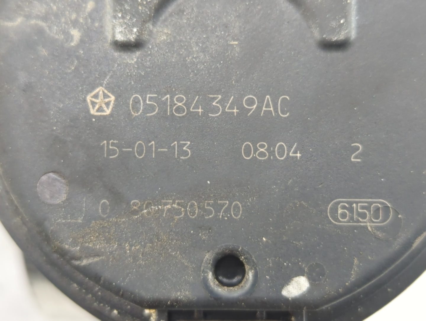 2011-2022 Dodge Durango Throttle Body P/N:05184349AF 05184349AE Fits OEM Used Auto Parts - Oemusedautoparts1.com