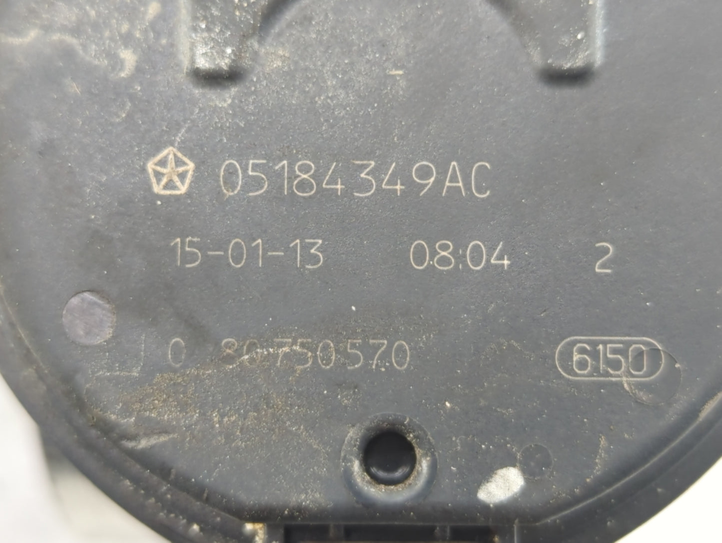 2011-2022 Dodge Durango Throttle Body P/N:05184349AF 05184349AE Fits OEM Used Auto Parts - Oemusedautoparts1.com