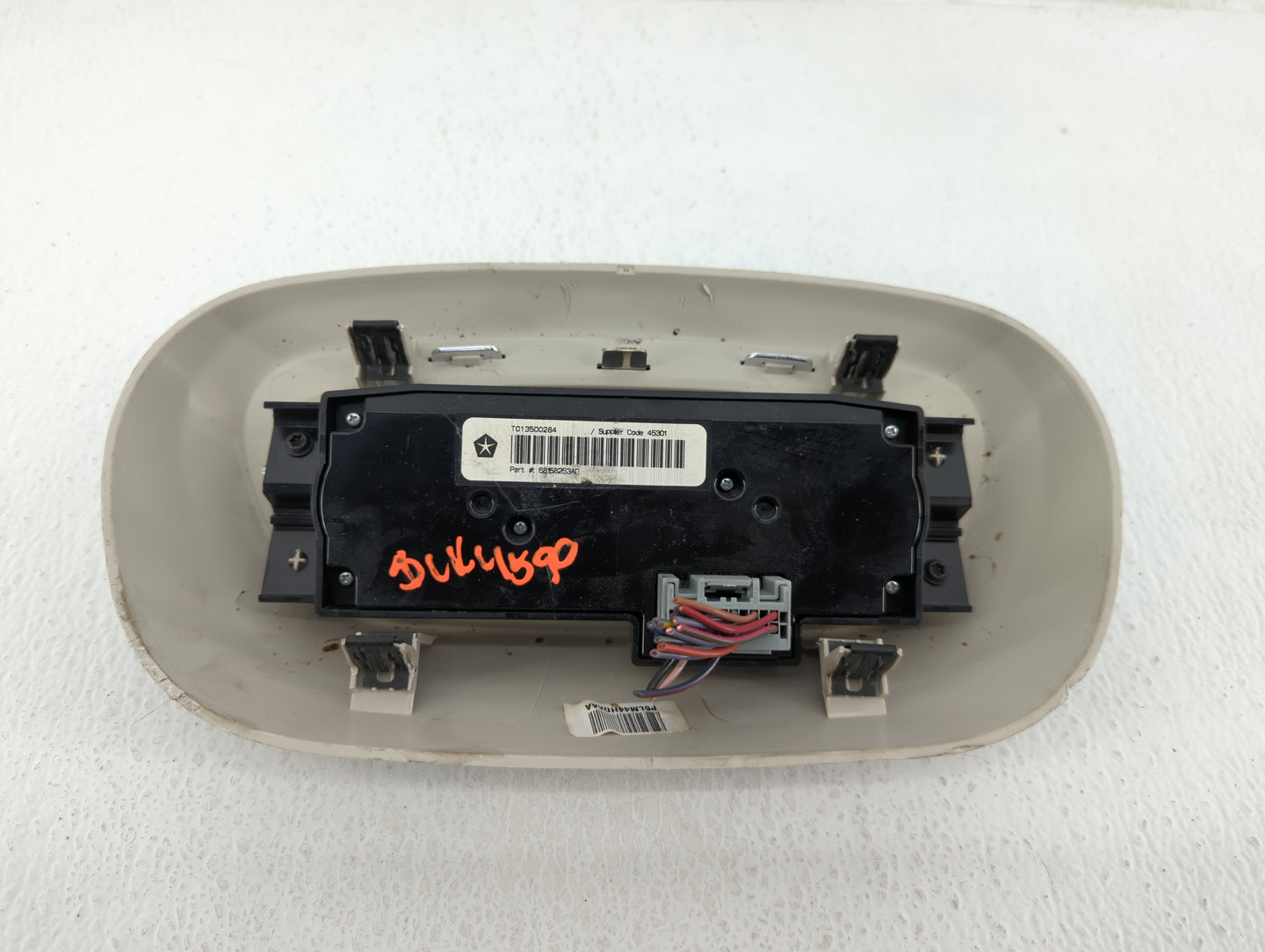 2014-2015 Dodge Durango Climate Control Module Temperature AC/Heater Replacement P/N:68188253AD Fits Fits 2014 2015 OEM Used