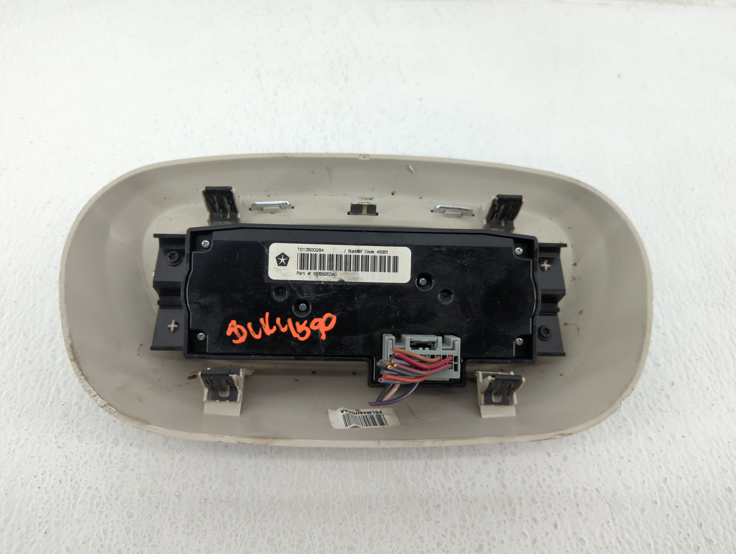 2014-2015 Dodge Durango Climate Control Module Temperature AC/Heater Replacement P/N:68188253AD Fits Fits 2014 2015 OEM Used