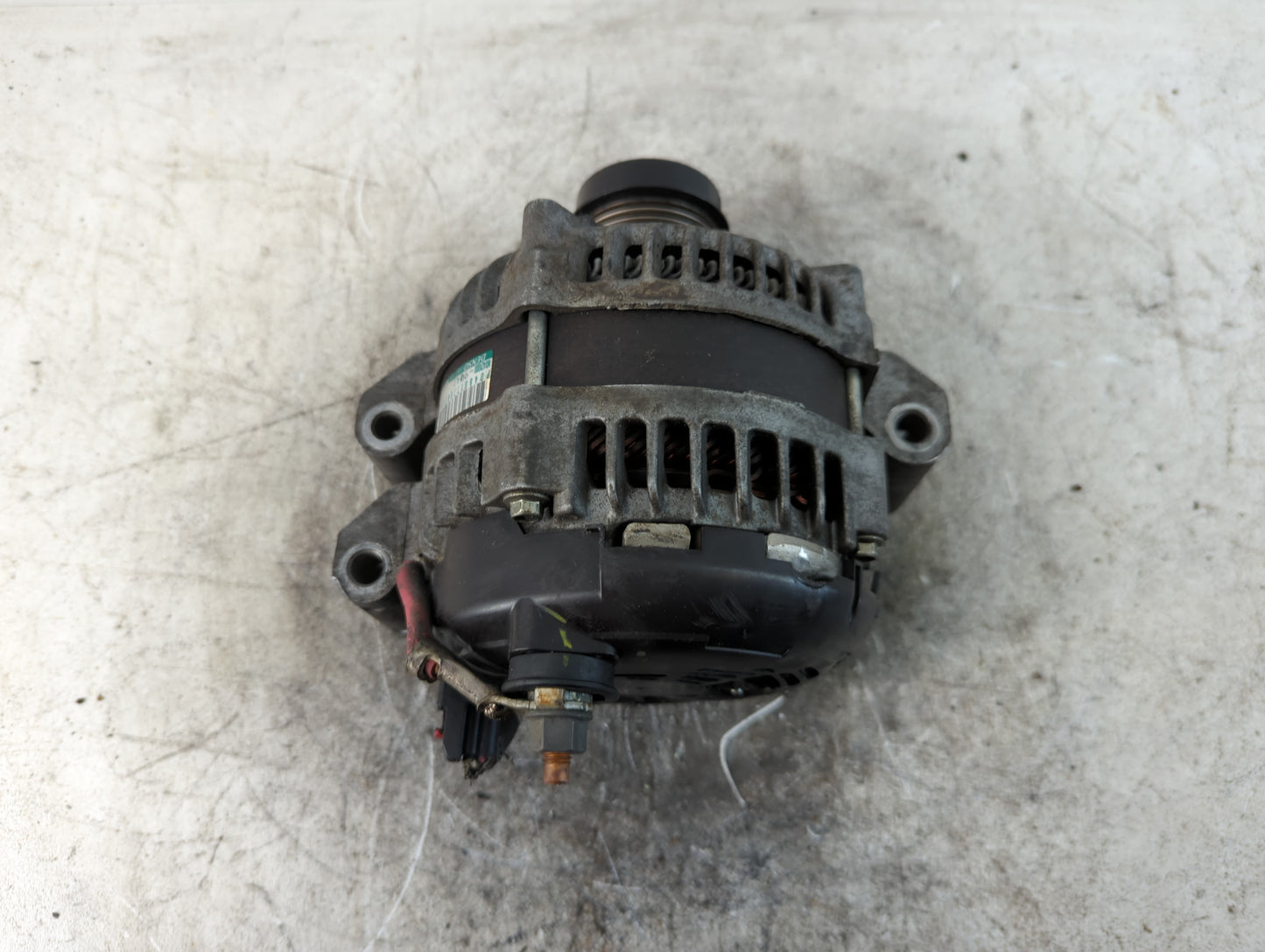 2011-2015 Dodge Durango Alternator Replacement Generator Charging Assembly Engine OEM P/N:P04801778AF Fits OEM Used Auto Par