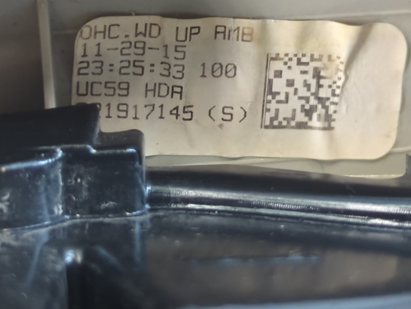 2015 Dodge Durango Overhead Roof Console - Oemusedautoparts1.com