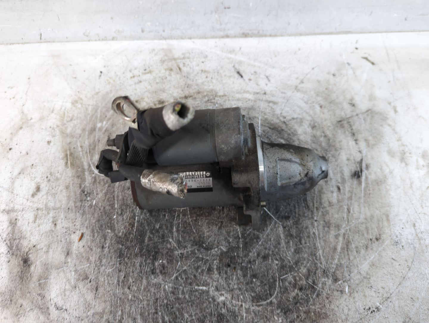 2011-2015 Dodge Durango Car Starter Motor Solenoid OEM P/N:428000-7210 Fits Fits 2011 2012 2013 2014 2015 2016 OEM Used Auto