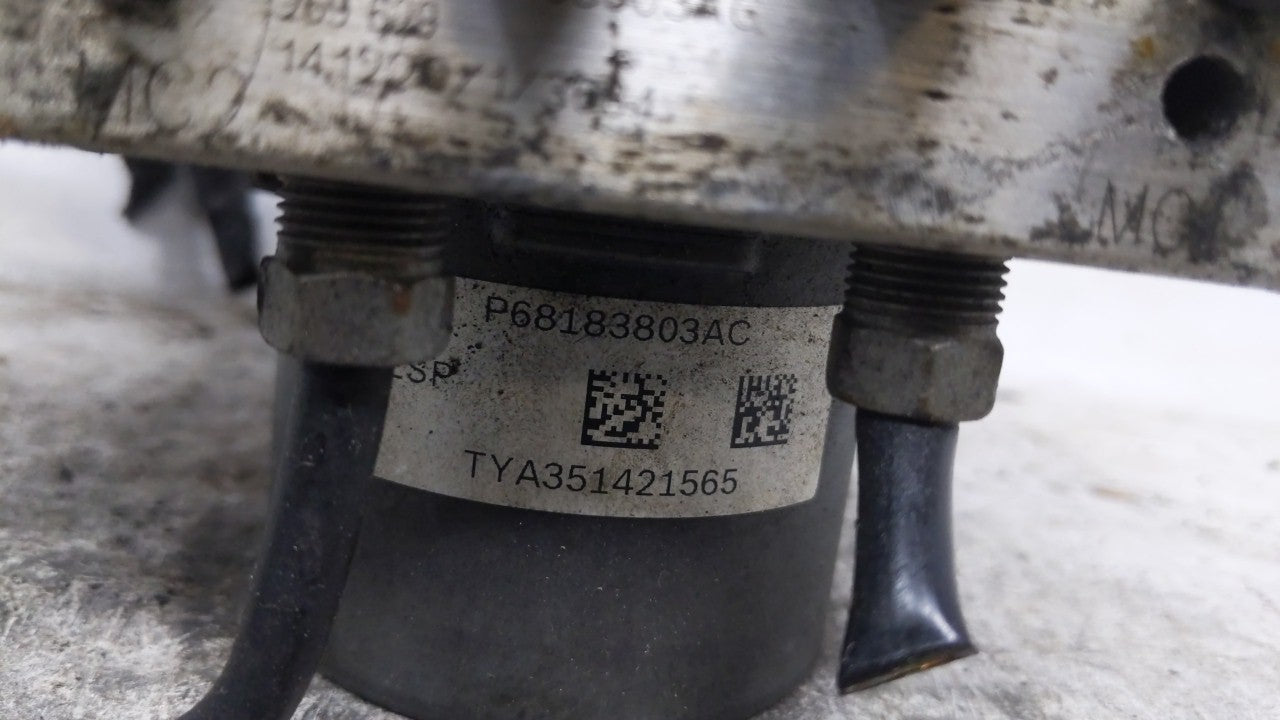 2015-2018 Dodge Grand Caravan ABS Pump Control Module Replacement P/N:P68183803AC Fits Fits 2015 2016 2017 2018 OEM Used Aut