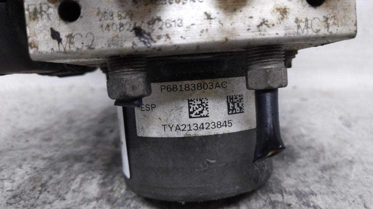 2015-2018 Dodge Grand Caravan ABS Pump Control Module Replacement P/N:P68183803AC Fits Fits 2015 2016 2017 2018 OEM Used Aut