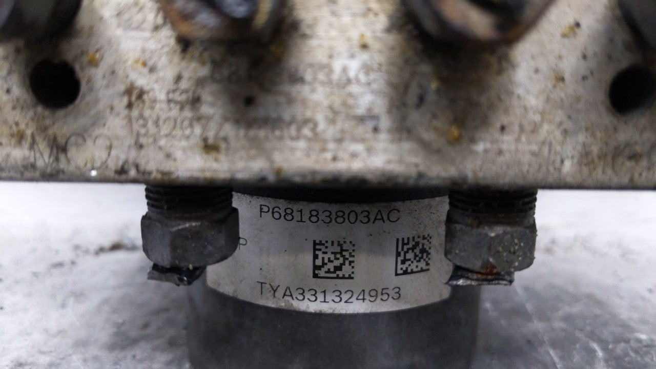 2015-2018 Dodge Grand Caravan ABS Pump Control Module Replacement P/N:P68183803AC Fits Fits 2015 2016 2017 2018 OEM Used Aut