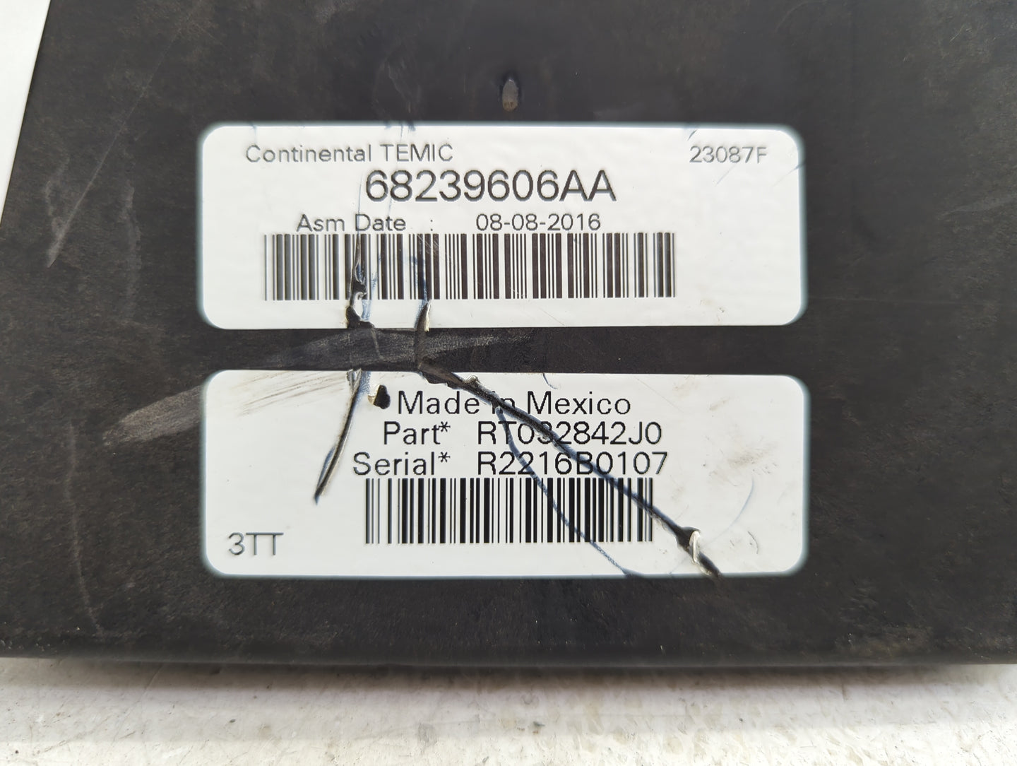 2015 Dodge Grand Caravan Fusebox Fuse Box Panel Relay Module P/N:68239606AA Fits OEM Used Auto Parts - Oemusedautoparts1.com