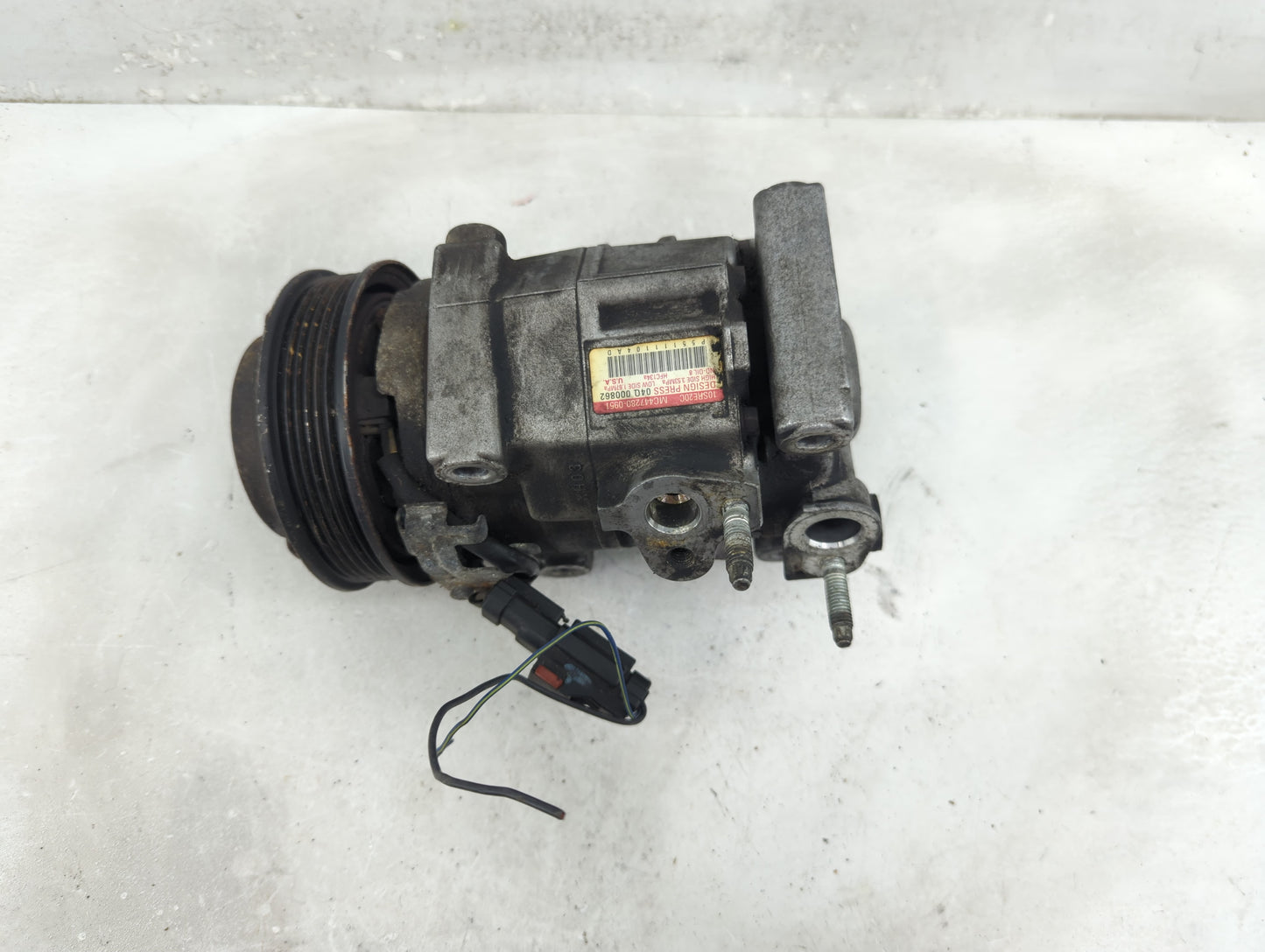 2011-2020 Dodge Grand Caravan Air Conditioning A/c Ac Compressor Oem - Oemusedautoparts1.com