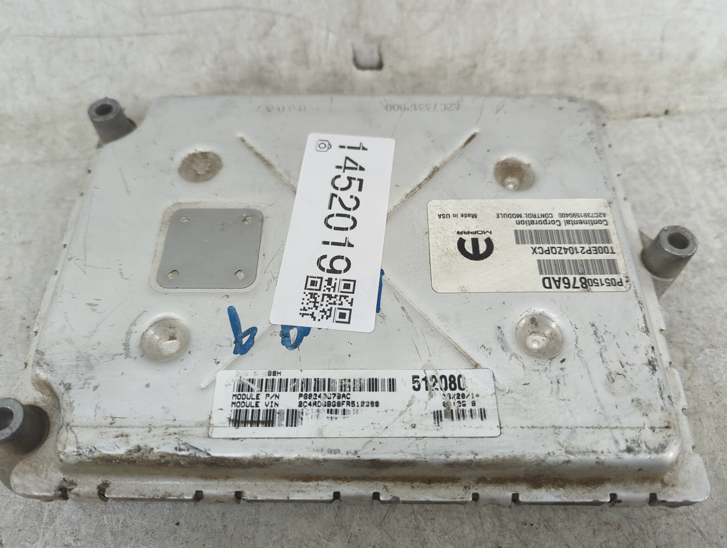 2015 Dodge Grand Caravan PCM Engine Control Computer ECU ECM PCU OEM P/N:P05150876AD A2C73312900, A2C7391590400 Fits OEM Use