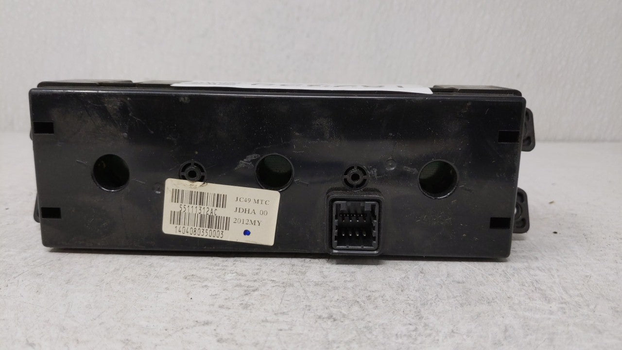 2012-2020 Dodge Grand Caravan Climate Control Module Temperature AC/Heater Replacement P/N:55111312AC 1RK581X9AD Fits OEM Us