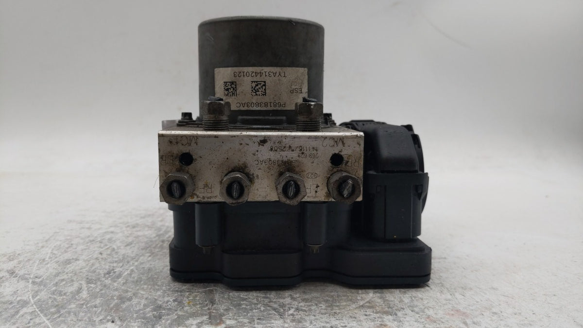 2015-2020 Dodge Grand Caravan Anti-Lock Brake ABS Pump Module Actuator OEM P/N:P68183803AC 68183803AC Fits OEM Used Auto Par