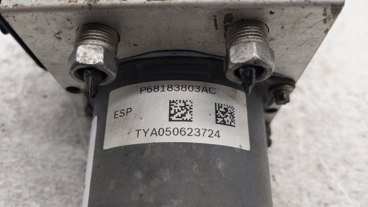 2015-2020 Dodge Grand Caravan Anti-Lock Brake ABS Pump Module Actuator OEM P/N:P68183803AC 68183803AC Fits OEM Used Auto Par