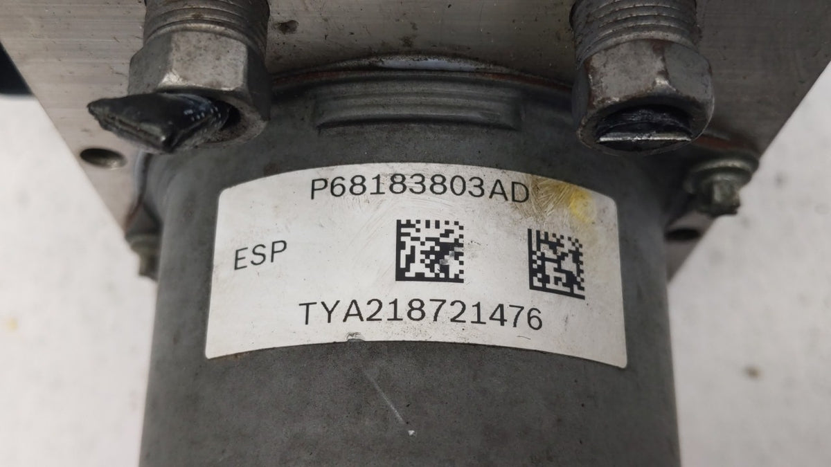 2015-2020 Dodge Grand Caravan Anti-Lock Brake ABS Pump Module Actuator OEM P/N:P68183803AC 68183803AC Fits OEM Used Auto Par