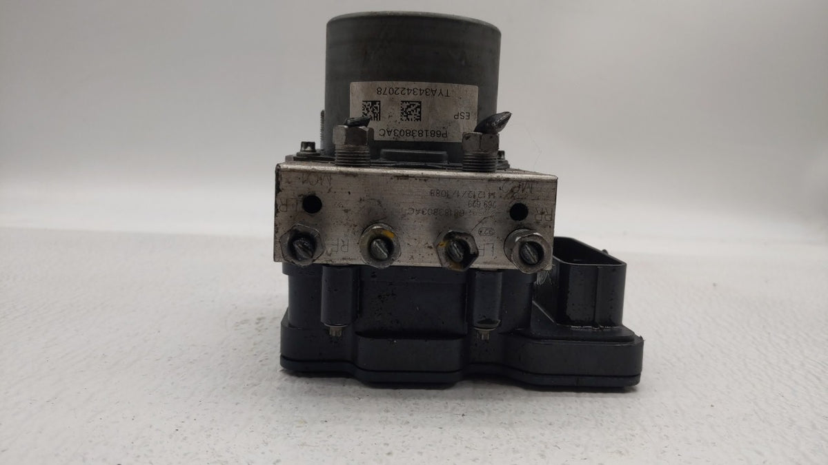 2015-2020 Dodge Grand Caravan Anti-Lock Brake ABS Pump Module Actuator OEM P/N:P68183803AC 68183803AC Fits OEM Used Auto Par