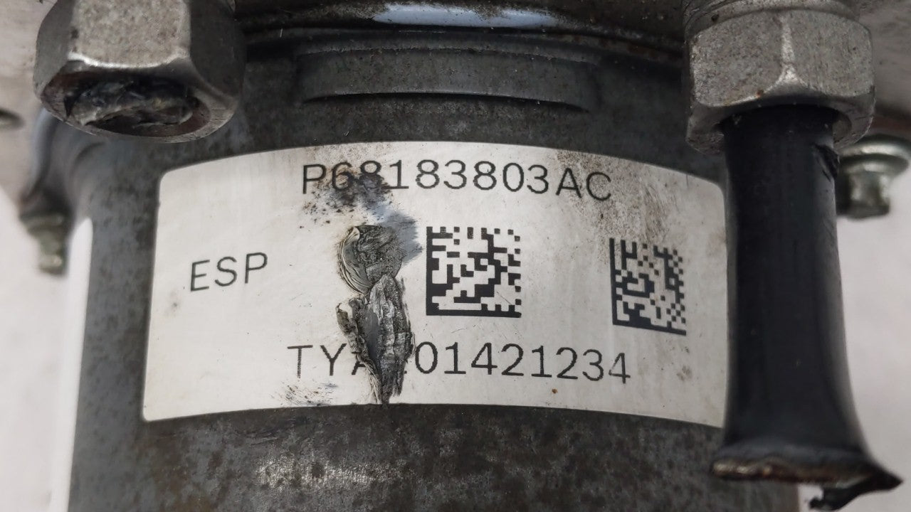 2015-2018 Dodge Grand Caravan ABS Pump Control Module Replacement P/N:P68183803AC 68183803AC Fits Fits 2015 2016 2017 2018 O