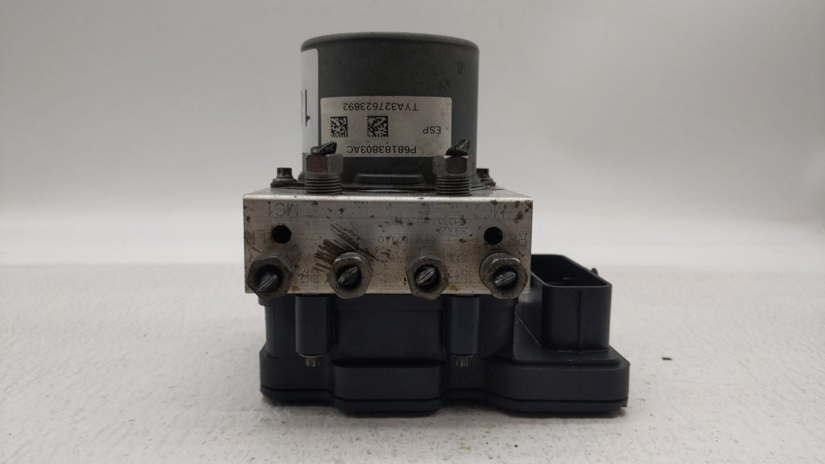 2015-2020 Dodge Grand Caravan Anti-Lock Brake ABS Pump Module Actuator OEM P/N:P68183803AC 68183803AC Fits OEM Used Auto Par