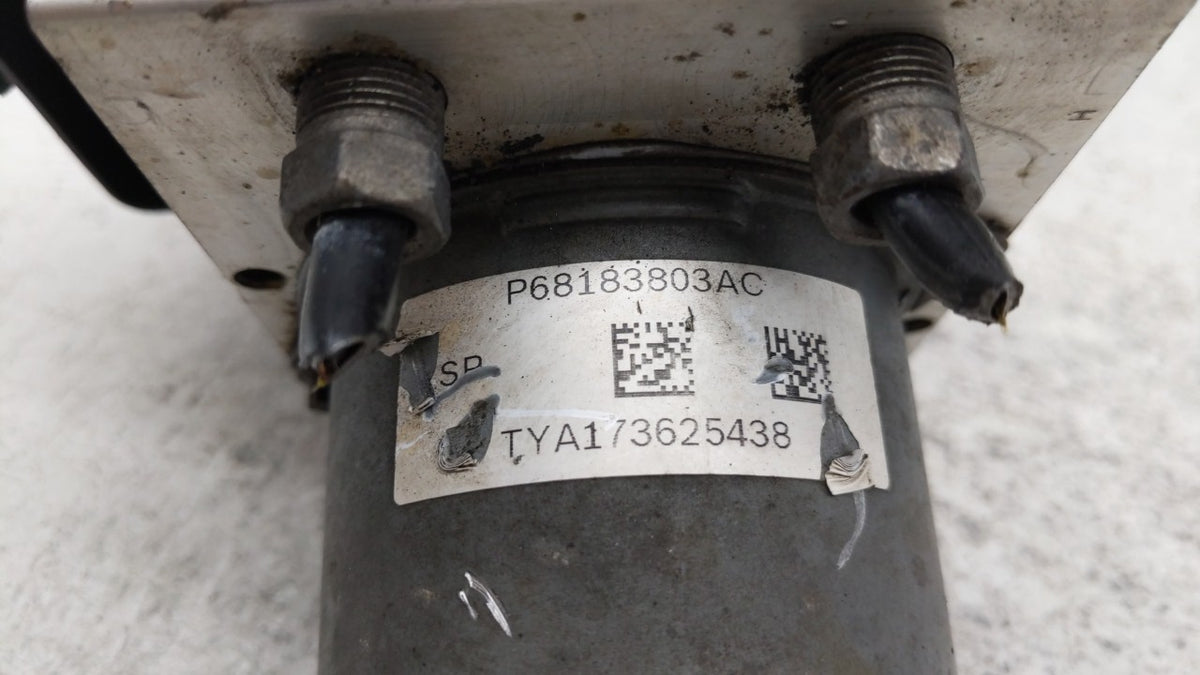 2015-2020 Dodge Grand Caravan Anti-Lock Brake ABS Pump Module Actuator OEM P/N:P68183803AC 68183803AC Fits OEM Used Auto Par