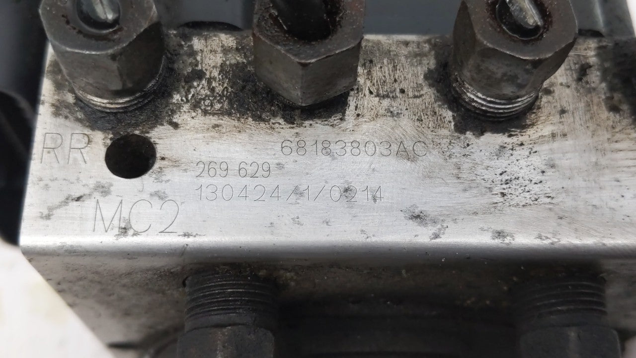 2015-2018 Dodge Grand Caravan ABS Pump Control Module Replacement P/N:P68183803AC 68183803AC Fits Fits 2015 2016 2017 2018 O