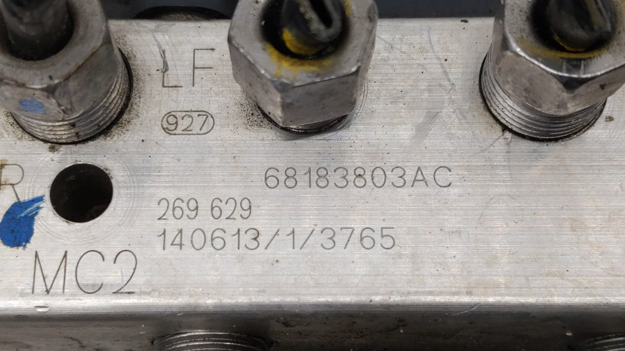 2014 Dodge Grand Caravan ABS Pump Control Module Replacement P/N:P68183803AC Fits OEM Used Auto Parts - Oemusedautoparts1.co