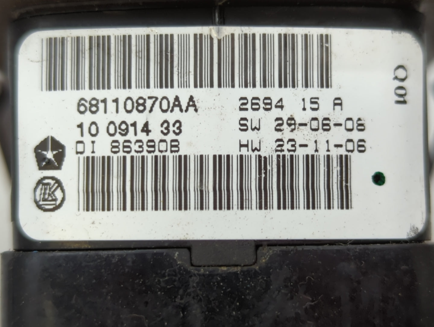 2012-2016 Dodge Grand Caravan Passenger Right Power Window Switch - Oemusedautoparts1.com