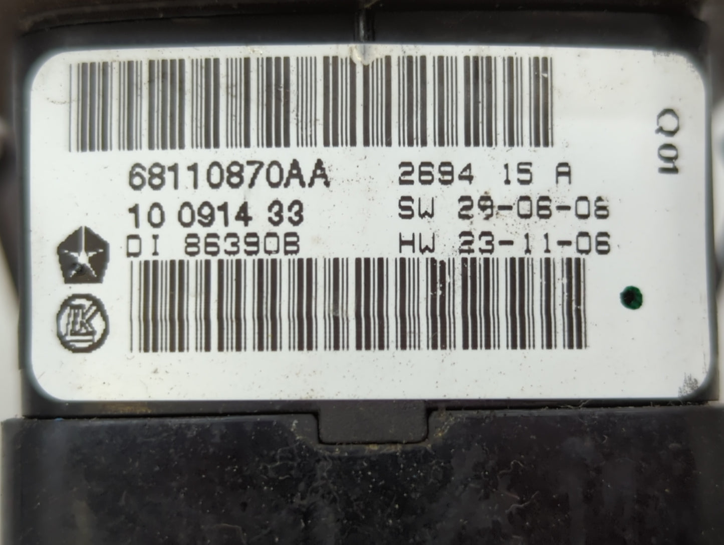 2012-2016 Dodge Grand Caravan Passenger Right Power Window Switch - Oemusedautoparts1.com