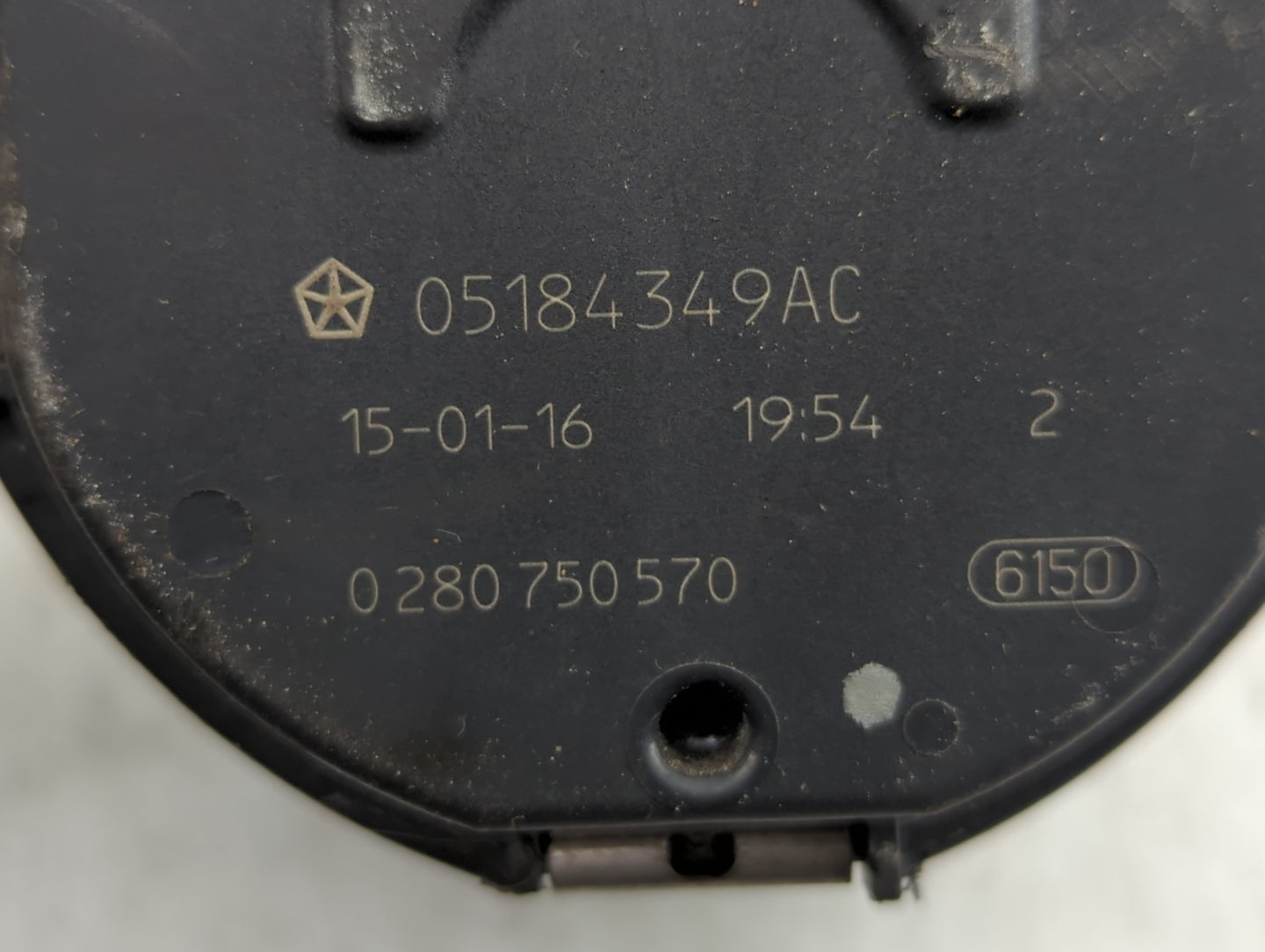 2011-2020 Dodge Grand Caravan Throttle Body P/N:0 280 750 570 05184349AC Fits OEM Used Auto Parts - Oemusedautoparts1.com