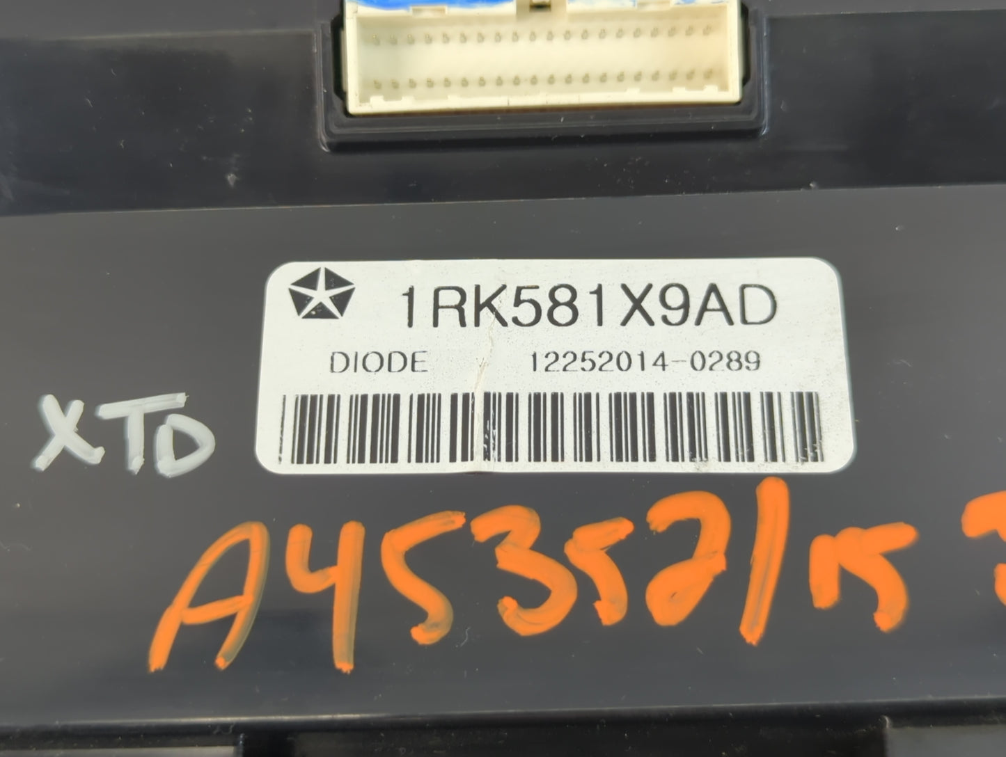2011-2017 Dodge Journey Climate Control Module Temperature AC/Heater Replacement P/N:12252014-0289 1RK581X9AD Fits OEM Used 