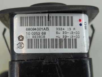 2015 Dodge Journey Master Power Window Switch Replacement Driver Side Left P/N:68084001AB Fits OEM Used Auto Parts - Oemused