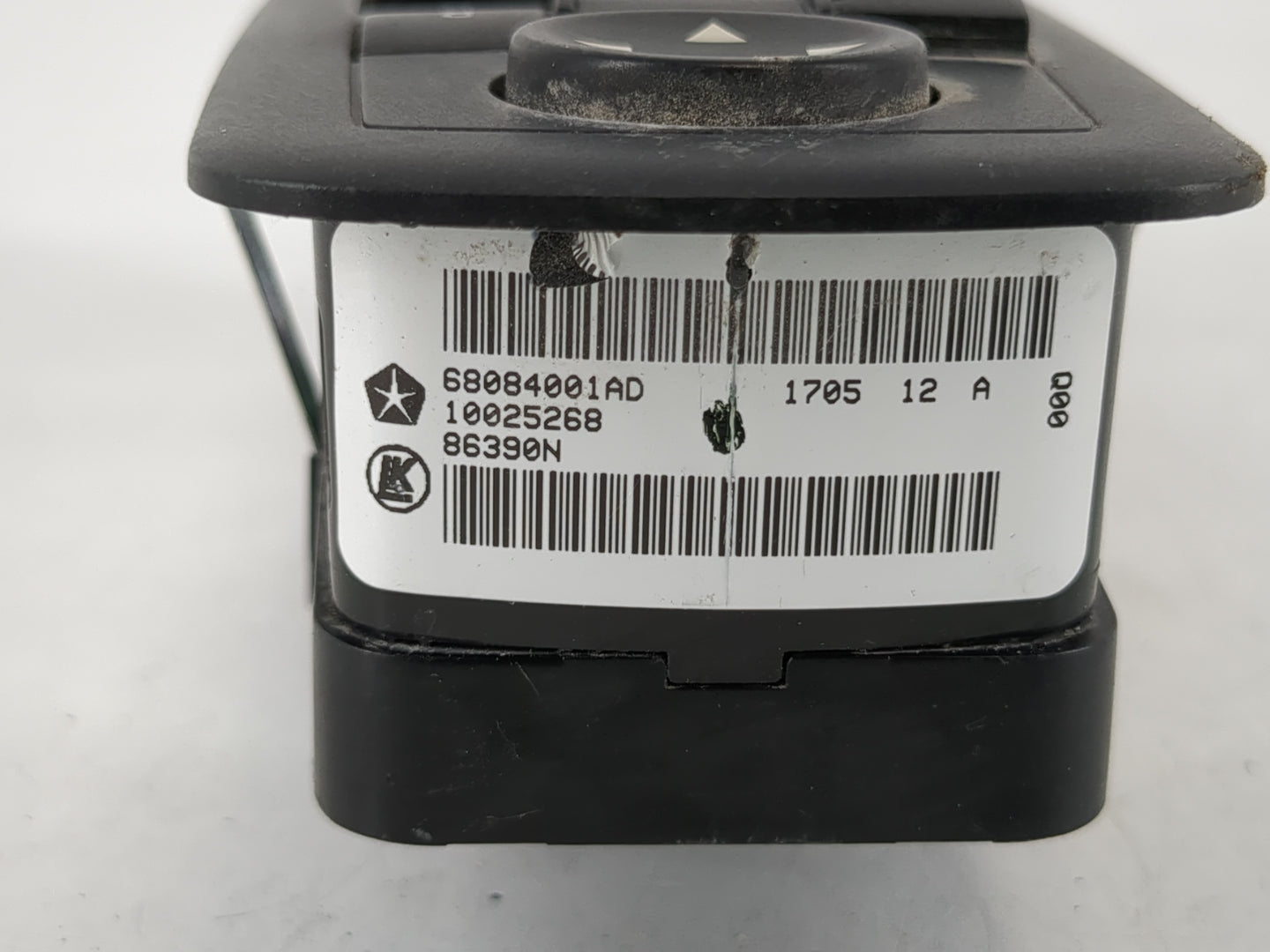 2015 Dodge Journey Master Power Window Switch Replacement Driver Side Left P/N:68084001AD Fits OEM Used Auto Parts - Oemused
