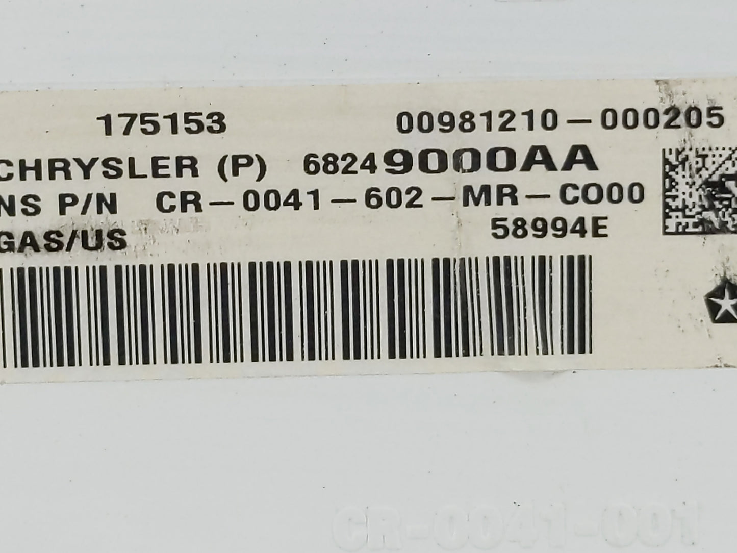 2015 Dodge Journey Instrument Cluster Speedometer Gauges P/N:68249000AA Fits OEM Used Auto Parts - Oemusedautoparts1.com