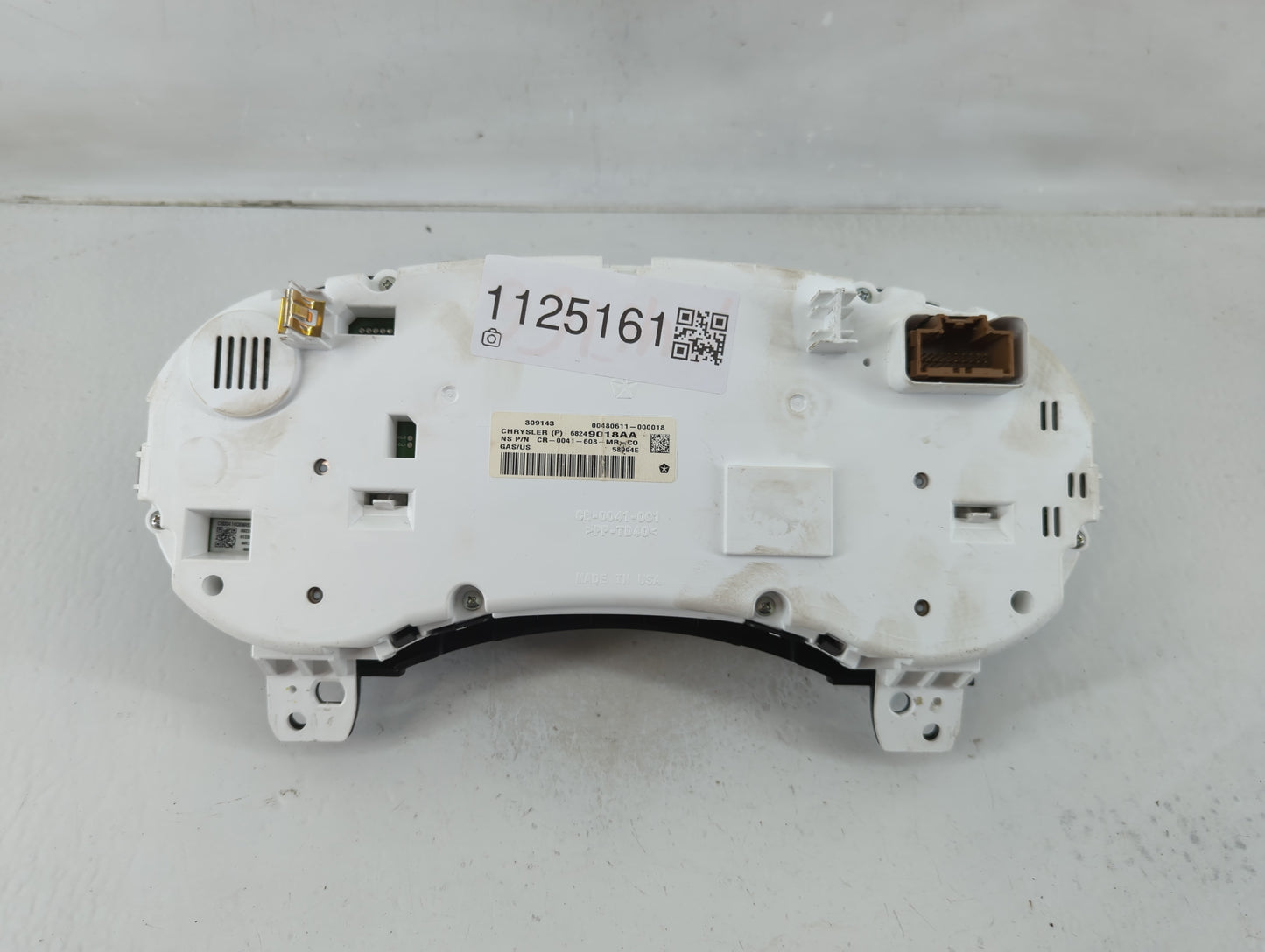 2015 Dodge Journey Instrument Cluster Speedometer Gauges P/N:68249018AA Fits OEM Used Auto Parts - Oemusedautoparts1.com