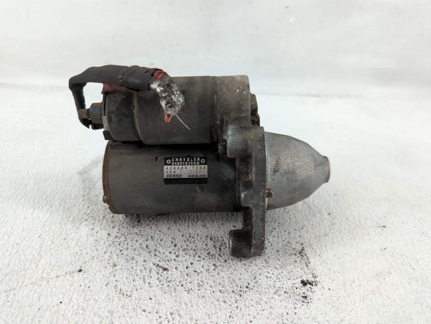 2011-2019 Dodge Journey Car Starter Motor Solenoid OEM P/N:428000-7200 04801839AB Fits OEM Used Auto Parts - Oemusedautopart