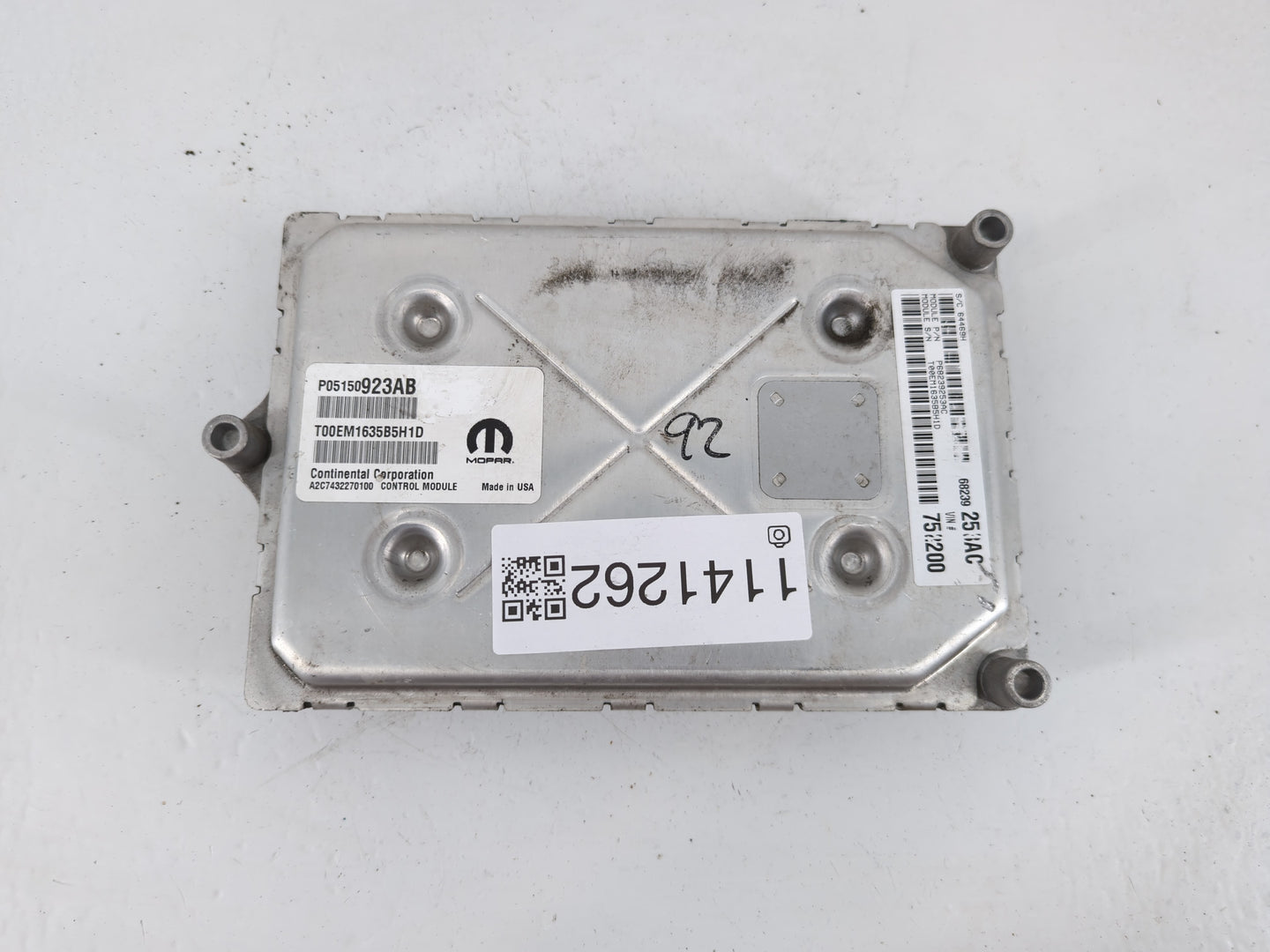 2015 Dodge Journey PCM Engine Control Computer ECU ECM PCU OEM P/N:P05150923AB Fits OEM Used Auto Parts - Oemusedautoparts1.