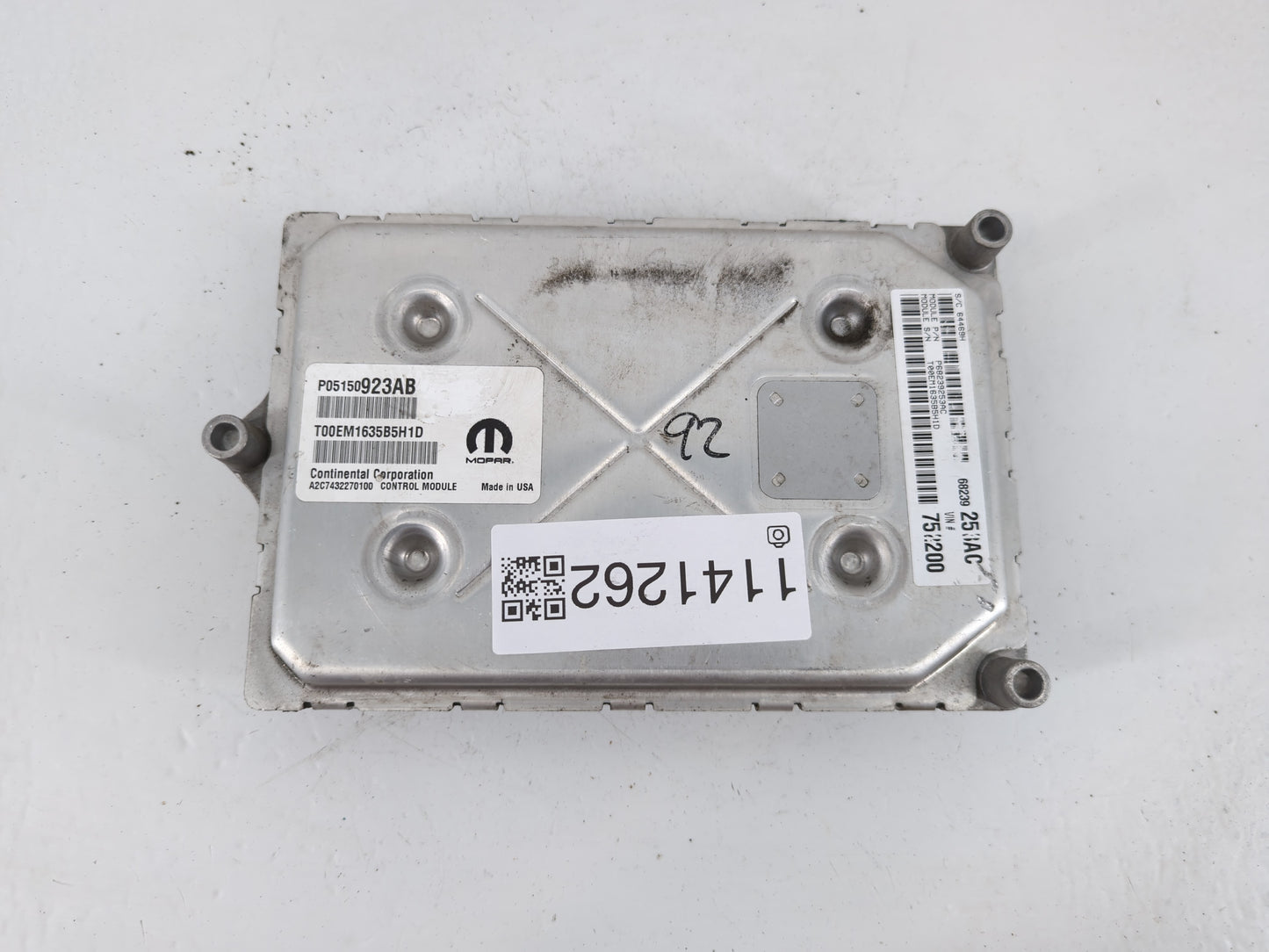 2015 Dodge Journey PCM Engine Control Computer ECU ECM PCU OEM P/N:P05150923AB Fits OEM Used Auto Parts - Oemusedautoparts1.