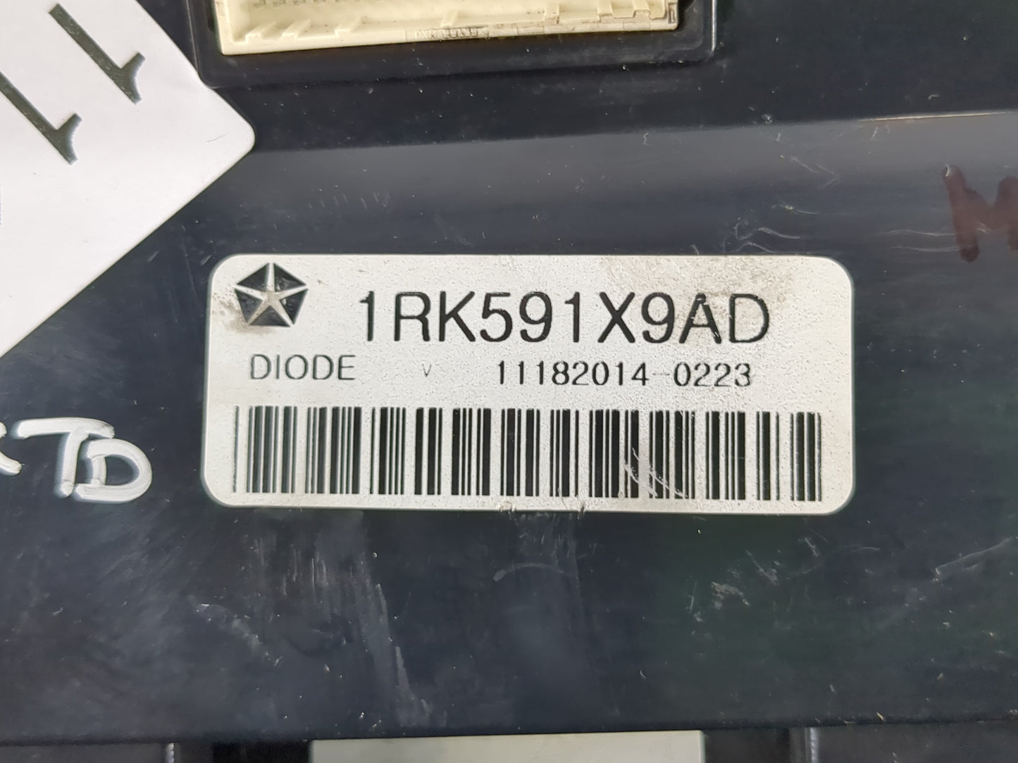 2015 Dodge Journey Climate Control Module Temperature AC/Heater Replacement P/N:1RK591X9AD Fits OEM Used Auto Parts - Oemuse