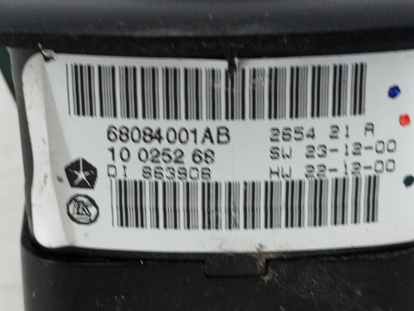 2015 Dodge Journey Master Power Window Switch Replacement Driver Side Left P/N:68084001AB Fits OEM Used Auto Parts - Oemused