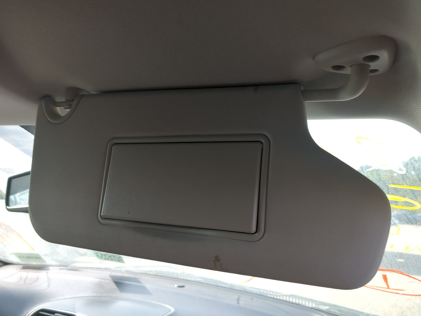 2011-2020 Dodge Journey Sun Visor Shade Replacement Passenger Right Mirror Fits OEM Used Auto Parts - Oemusedautoparts1.com