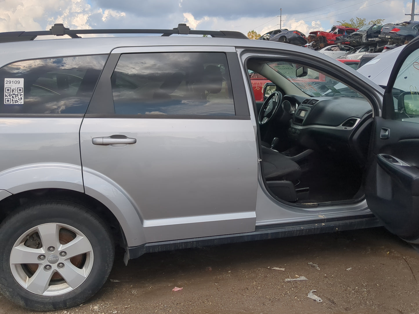 2015 Dodge Journey Passenger Rear Door Oem - Oemusedautoparts1.com
