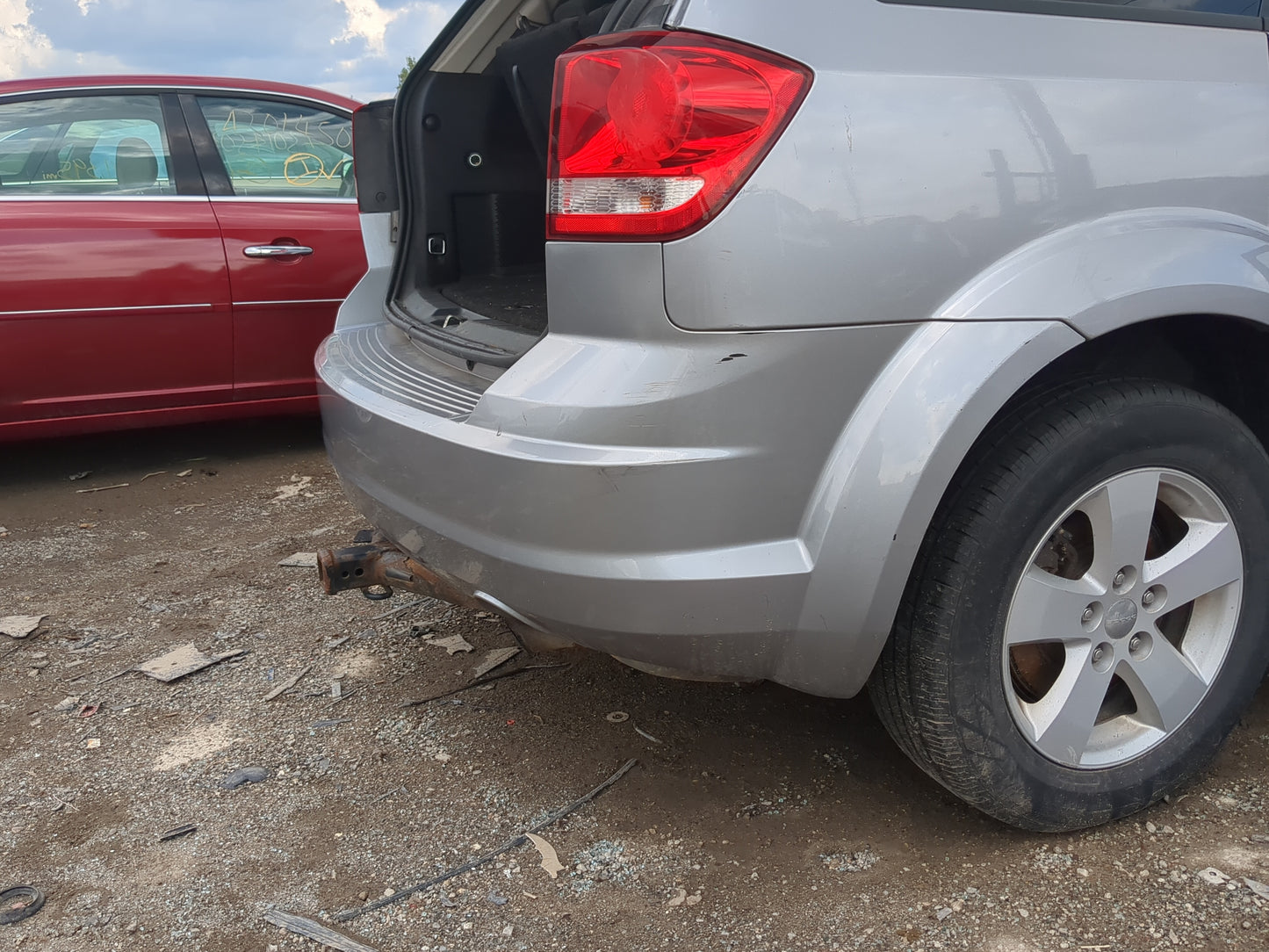 2017-2020 Dodge Journey Rear Bumper Assembly Oem 1170456 - Oemusedautoparts1.com
