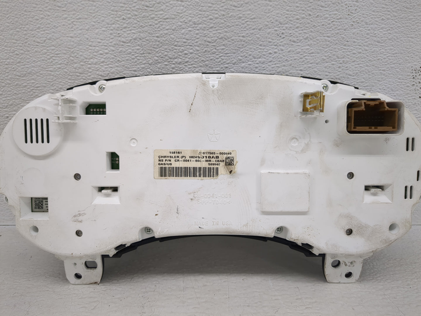 2015 Dodge Journey Instrument Cluster Speedometer Gauges P/N:68249018AA Fits OEM Used Auto Parts - Oemusedautoparts1.com