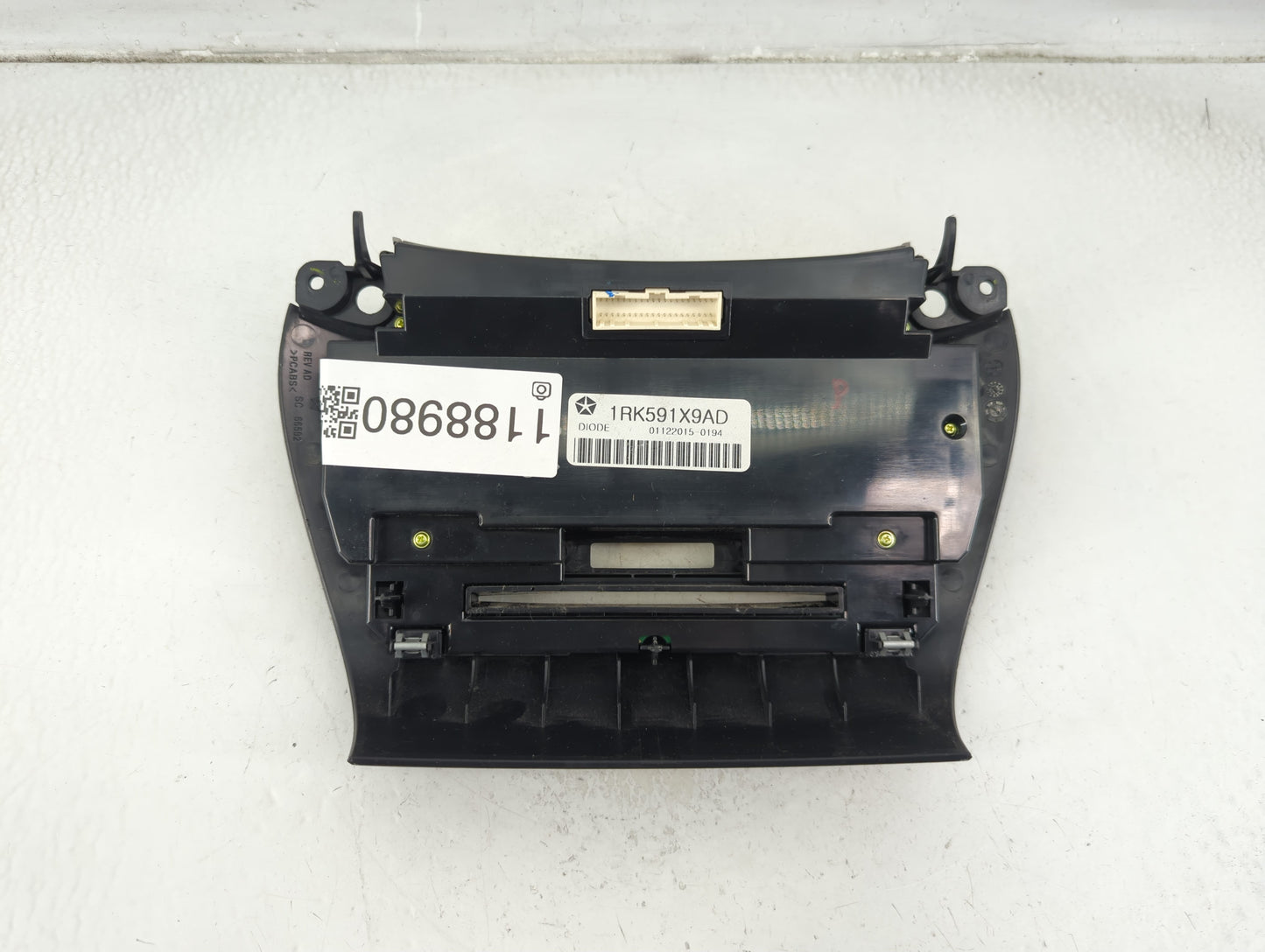 2015 Dodge Journey Climate Control Module Temperature AC/Heater Replacement P/N:1RK591X9AD Fits OEM Used Auto Parts - Oemuse