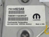 2015 Dodge Journey PCM Engine Control Computer ECU ECM PCU OEM P/N:P05150923AB Fits OEM Used Auto Parts - Oemusedautoparts1.
