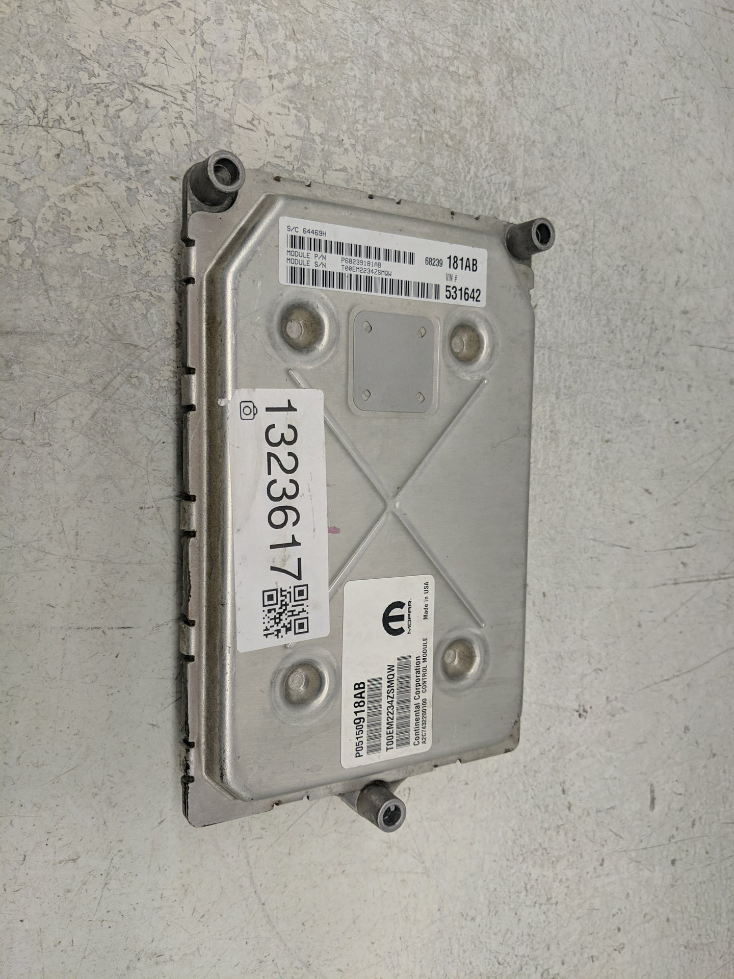 2015 Dodge Journey PCM Engine Control Computer ECU ECM PCU OEM P/N:68239181AB P68239181AB, P05150918AB Fits OEM Used Auto Pa