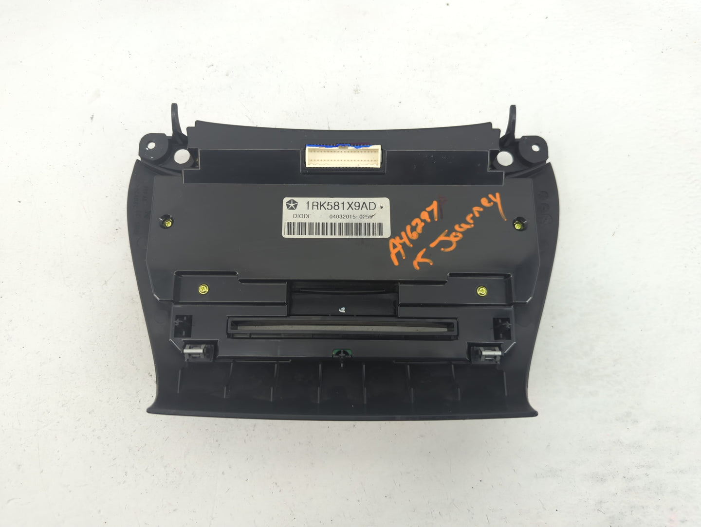2011-2017 Dodge Journey Climate Control Module Temperature AC/Heater Replacement P/N:1RK581X9AD Fits OEM Used Auto Parts - O