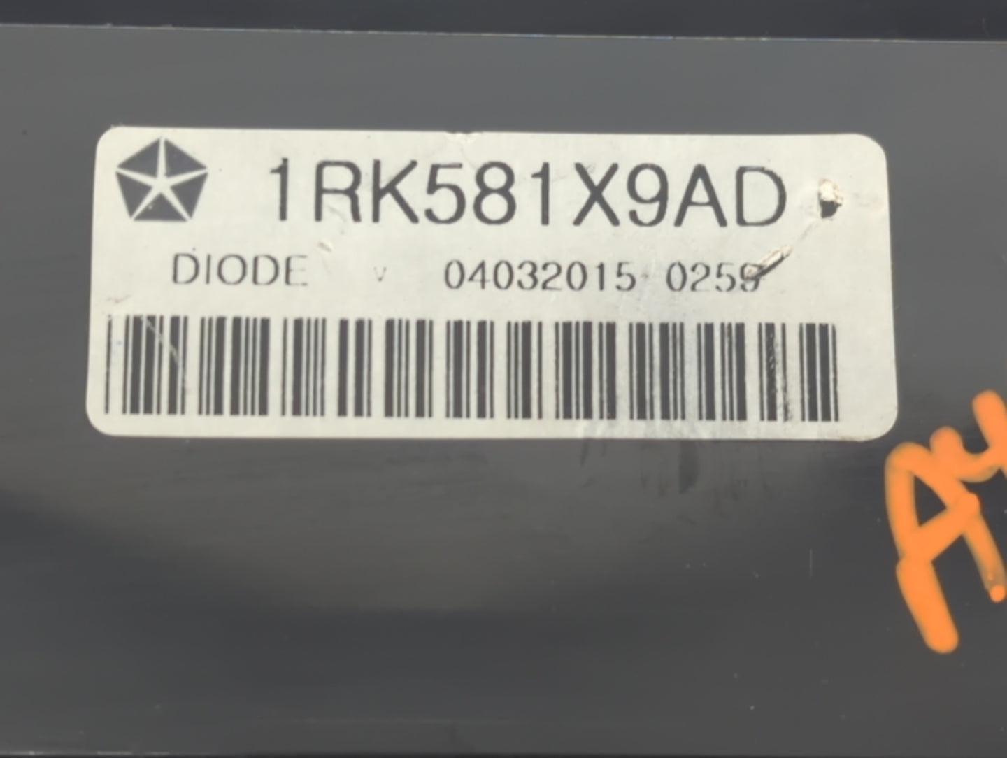 2011-2017 Dodge Journey Climate Control Module Temperature AC/Heater Replacement P/N:1RK581X9AD Fits OEM Used Auto Parts - O