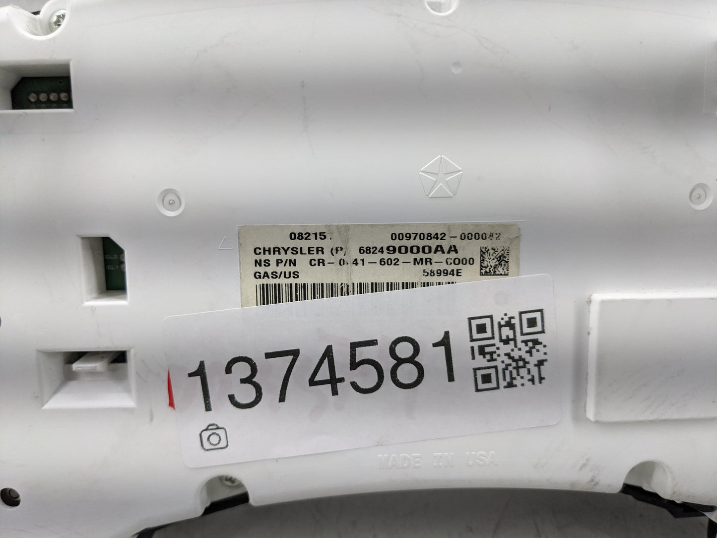 2015 Dodge Journey Instrument Cluster Speedometer Gauges P/N:68249000AA Fits OEM Used Auto Parts - Oemusedautoparts1.com