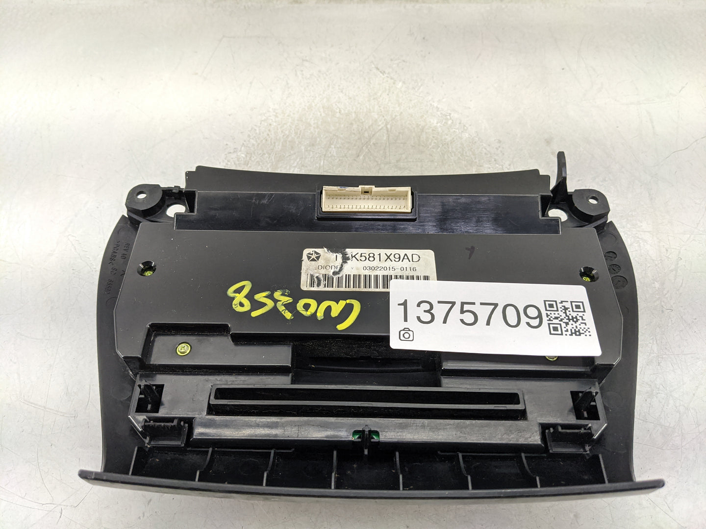 2011-2017 Dodge Journey Climate Control Module Temperature AC/Heater Replacement Fits Fits 2011 2012 2013 2014 2015 2016 201