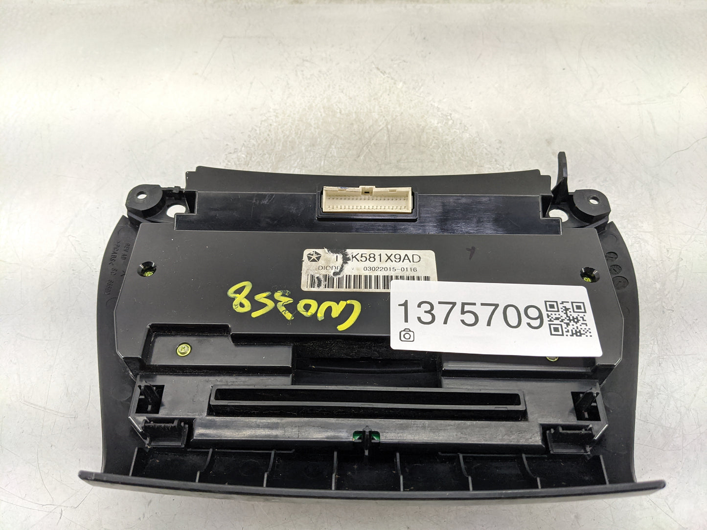 2011-2017 Dodge Journey Climate Control Module Temperature AC/Heater Replacement Fits Fits 2011 2012 2013 2014 2015 2016 201