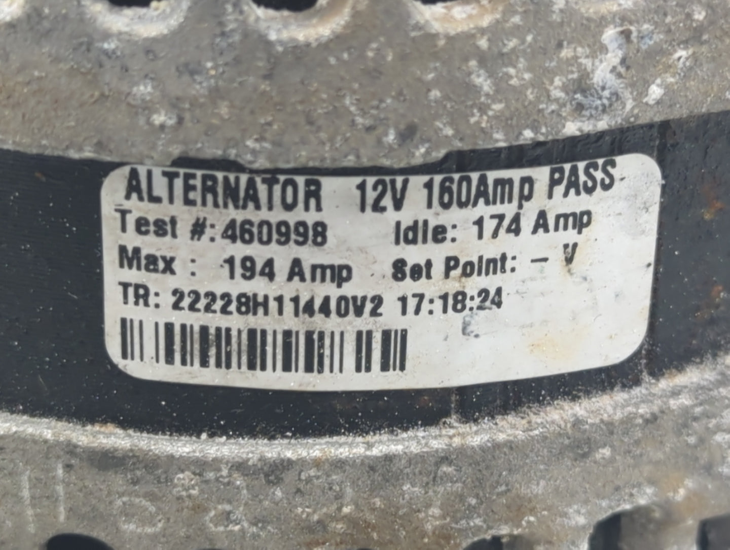 2009-2020 Dodge Journey Alternator Replacement Generator Charging Assembly Engine OEM Fits OEM Used Auto Parts - Oemusedauto