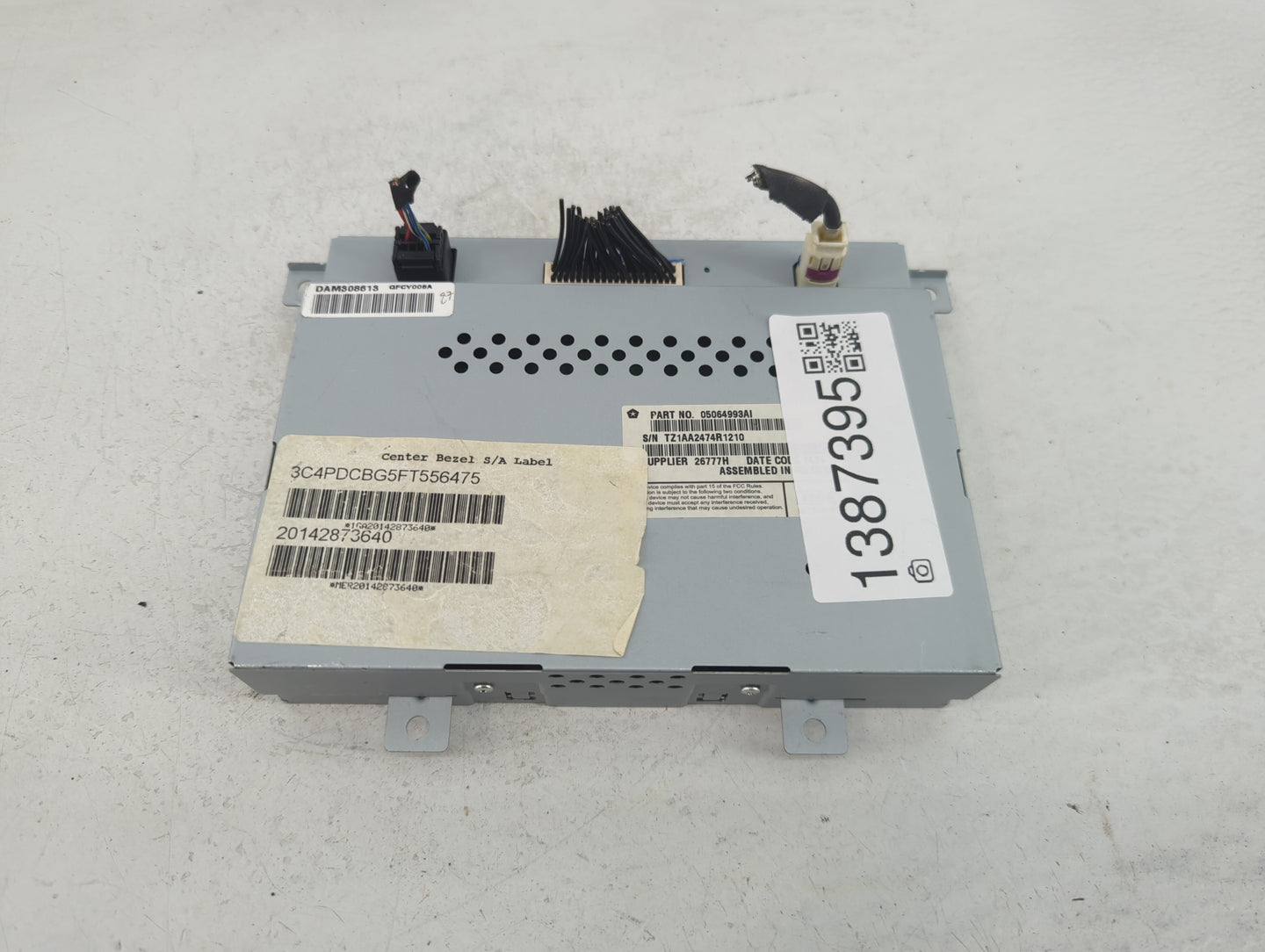 2015 Dodge Journey Information Display Screen - Oemusedautoparts1.com